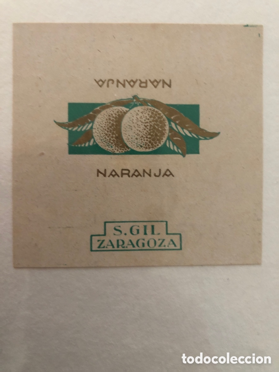 Etiquetas antiguas: ANTIGUO ENVOLTORIO CARAMELOS S. GIL - Foto 1
