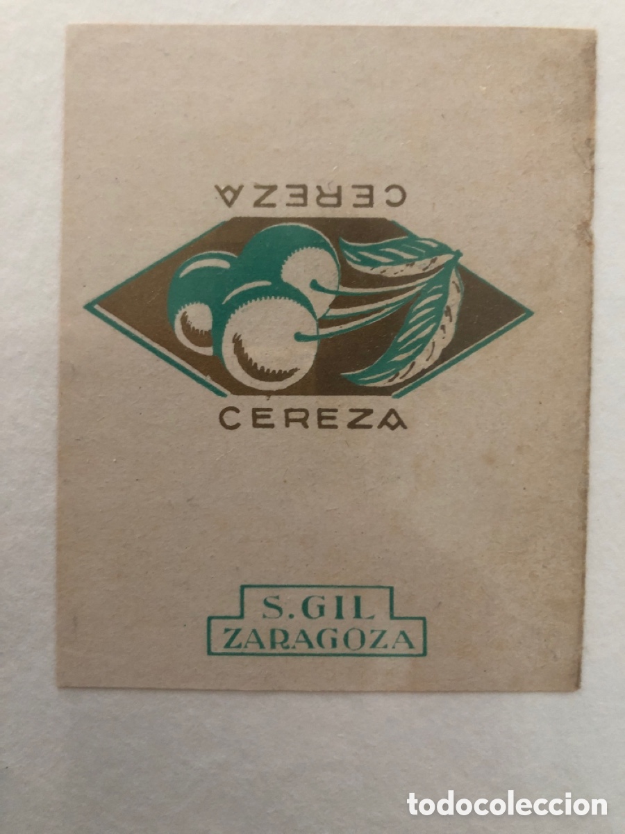 Etiquetas antiguas: ANTIGUO ENVOLTORIO CARAMELOS S. GIL - Foto 1