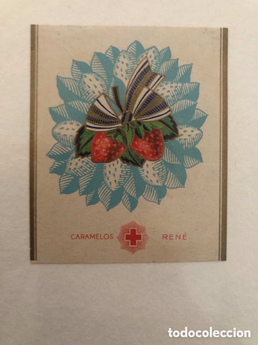 Etiquetas antiguas: ANTIGUO ENVOLTORIO CARAMELOS RE&Ntilde;E - Foto 1