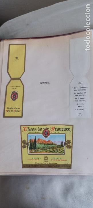 Etiquetas antiguas: COTES DE PROVENCE LES FILS DE HENRI RAMEL. . FRANCE. ETIQUETAS DE VINO.