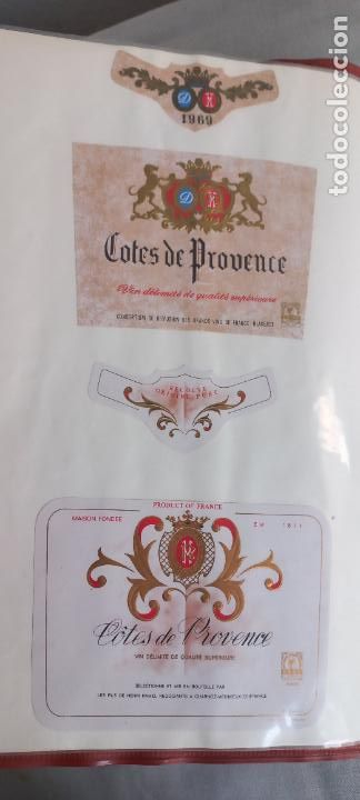 Etiquetas antiguas: COTES DE PROVENCE. LES FILS DE HENRI RAMEL.. FRANCE. ETIQUETAS DE VINO.