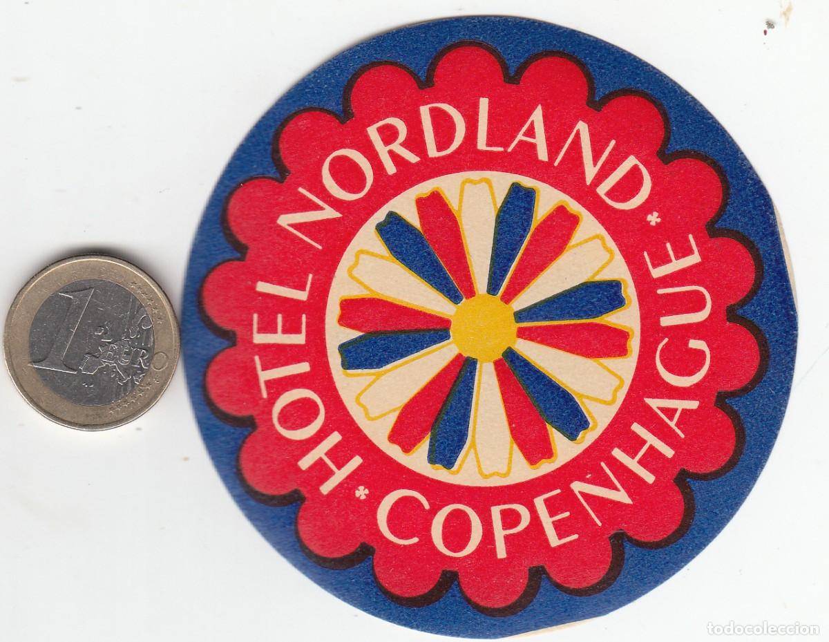 Etiquetas antiguas: ETIQUETA HOTEL NORDLAND - COPENHAGUE - DINAMARCA -