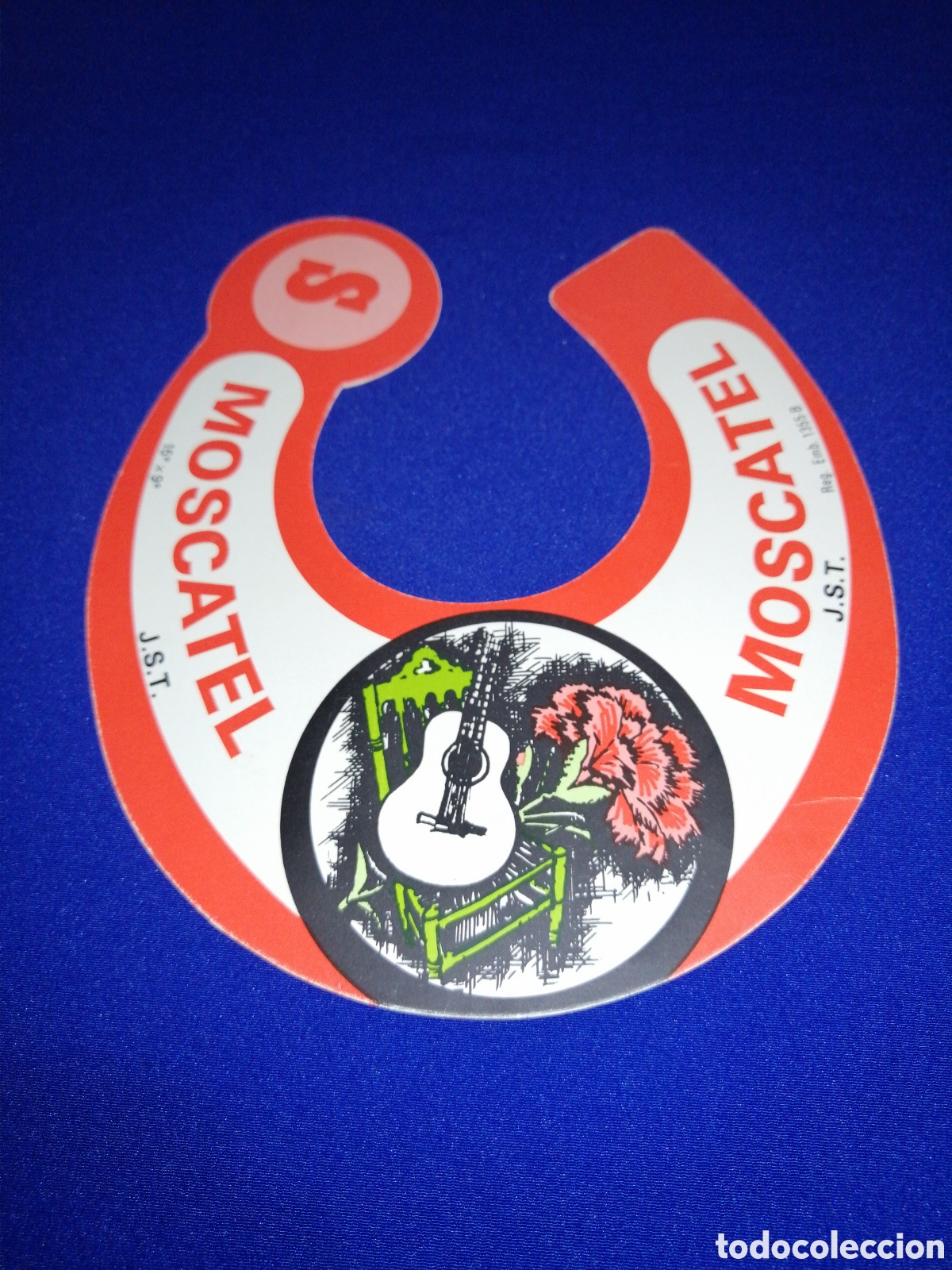 Etiquetas antiguas: MOSCATEL ETIQUETA VINO