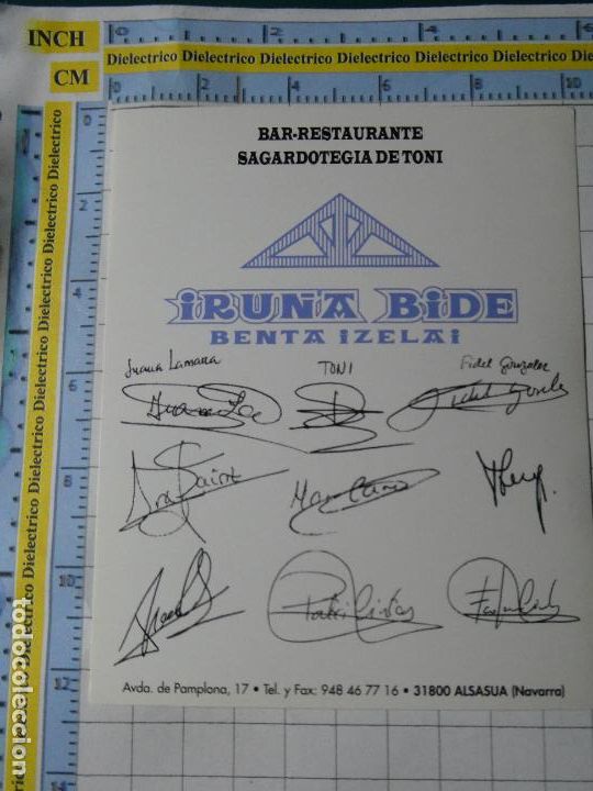 Etichette antiche: ETIQUETA DE BEBIDAS. VINO LICORES. ALSASUA NAVARRA IRU&Ntilde;A BIDE SAGARDOTEGIA DE TONI BAR . 1088