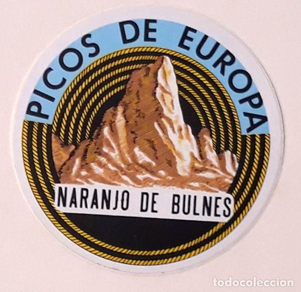 Etiquetas antiguas: Picos de Europa Naranjo de Bulnes, etiqueta 229
