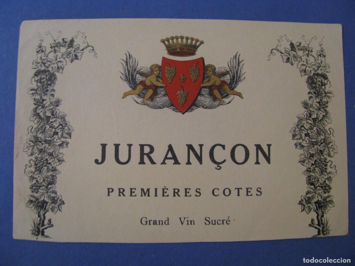 Etiquetas antiguas: ETIQUETA VINO. JURAN&Ccedil;ON. PREMIERES COTES. 13X8,5 CM.