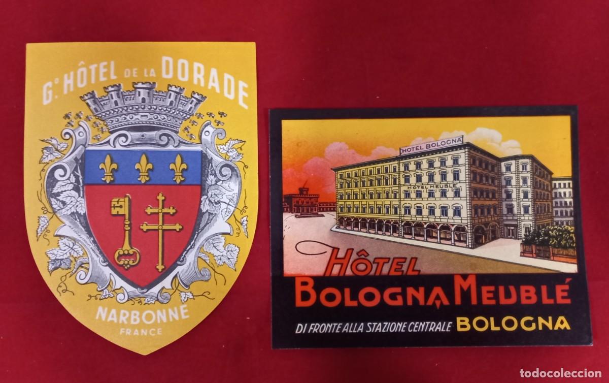 Etiquetas antiguas: ANTIGUAS ETIQUETAS DE HOTEL