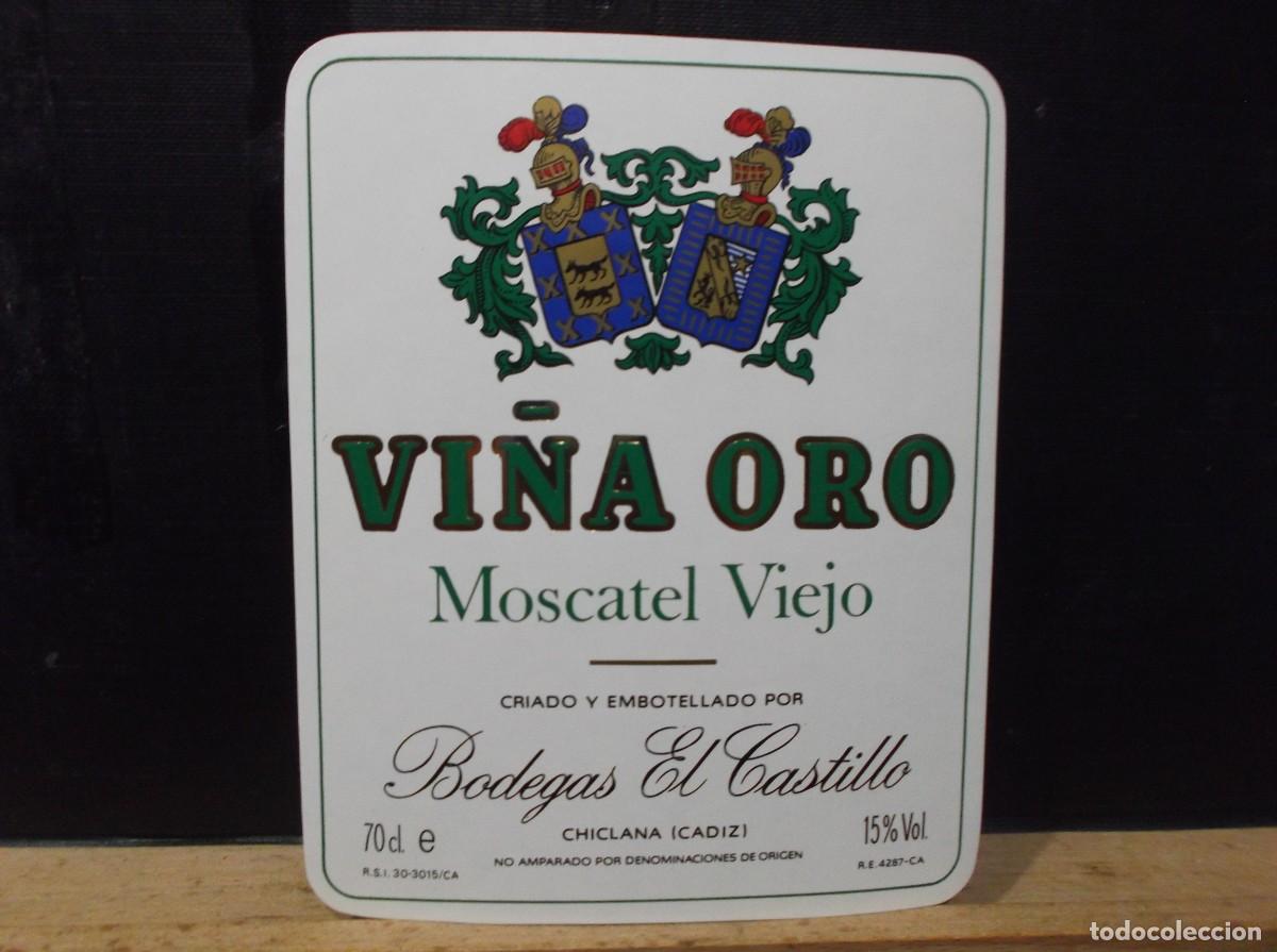 ETIQUETA DE UNA BODEGA DE CHICLANA.
