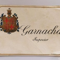 Etiquetas antiguas: GARNACHA SUPERIOR - ETIQUETA ANTIGUA -VER FOTOS-(108.399)