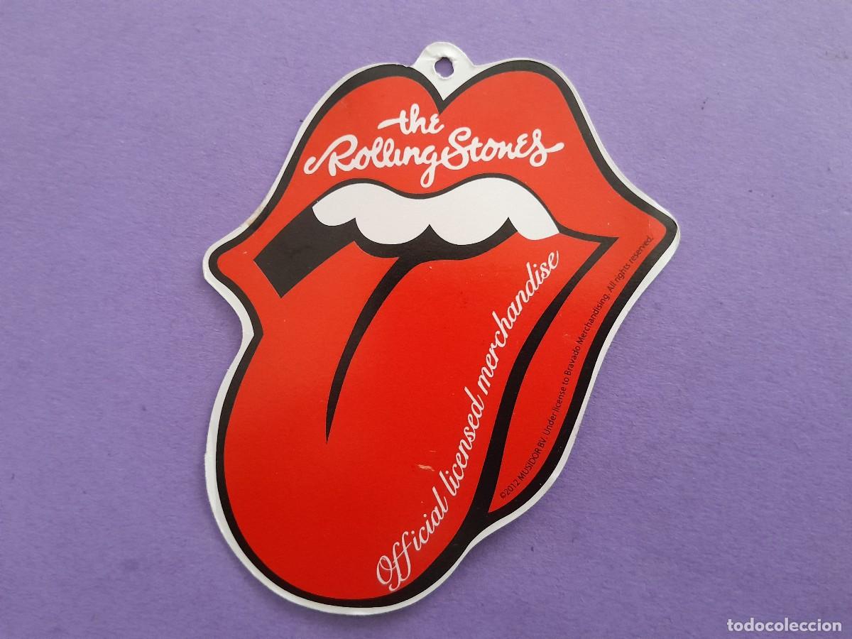 Etiquetas antiguas: ETIQUETA THE ROLLING STONES OFFICIAL LICENSED MERCHANDISE
