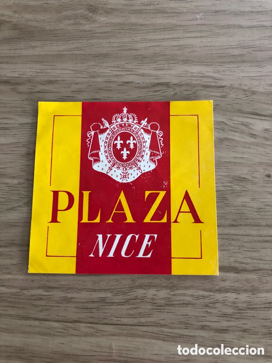 Etiquetas antiguas: Lote de tres etiquetas de hotel de Nice - Foto 3