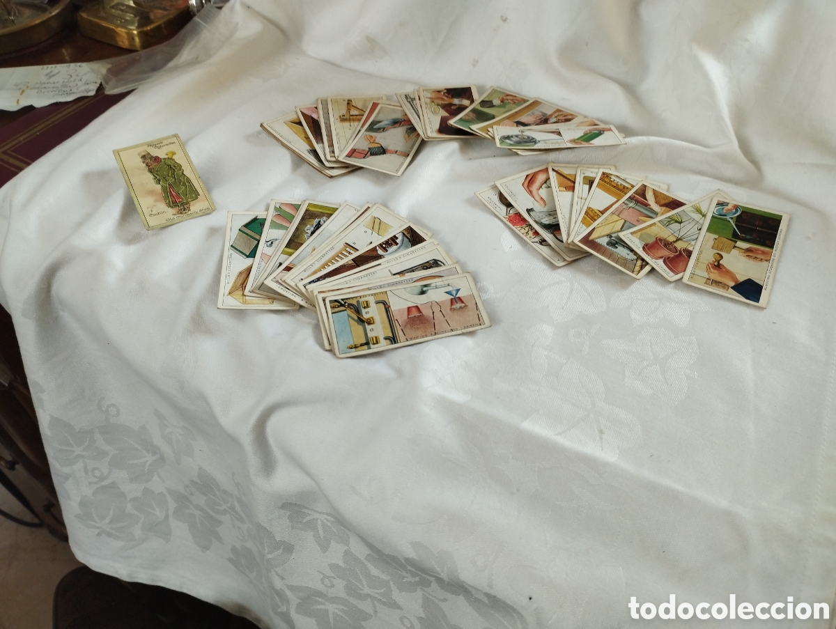 Etiquetas antiguas: Players cigarette cards. - Foto 1