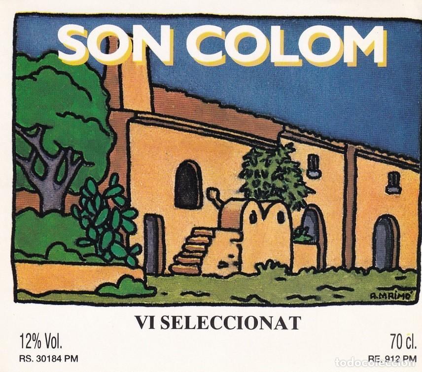 Etiquetas antiguas: Son Colom - Vi seleccionat