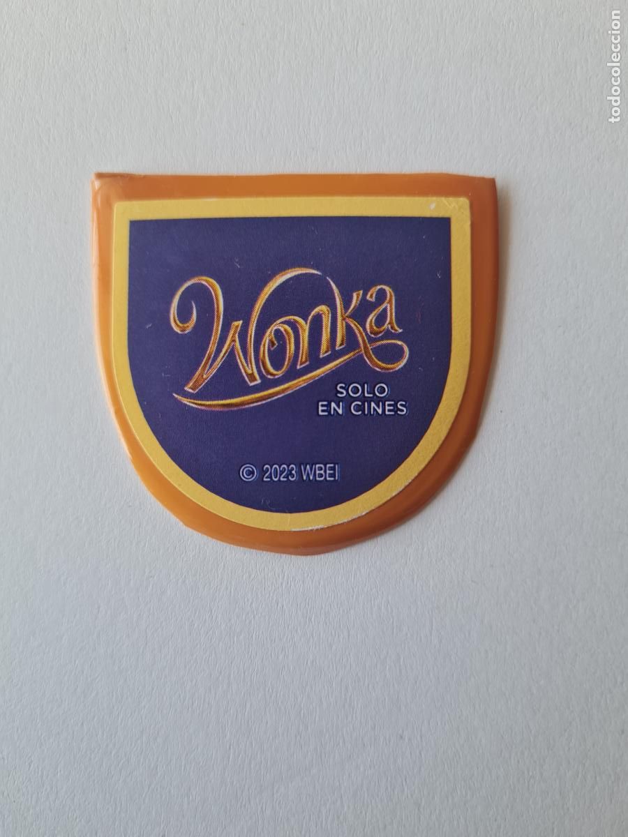 Etiquetas antiguas: WONKA - ETIQUETA LATERAL DANET/DANONE SABOR CARAMELO 2023