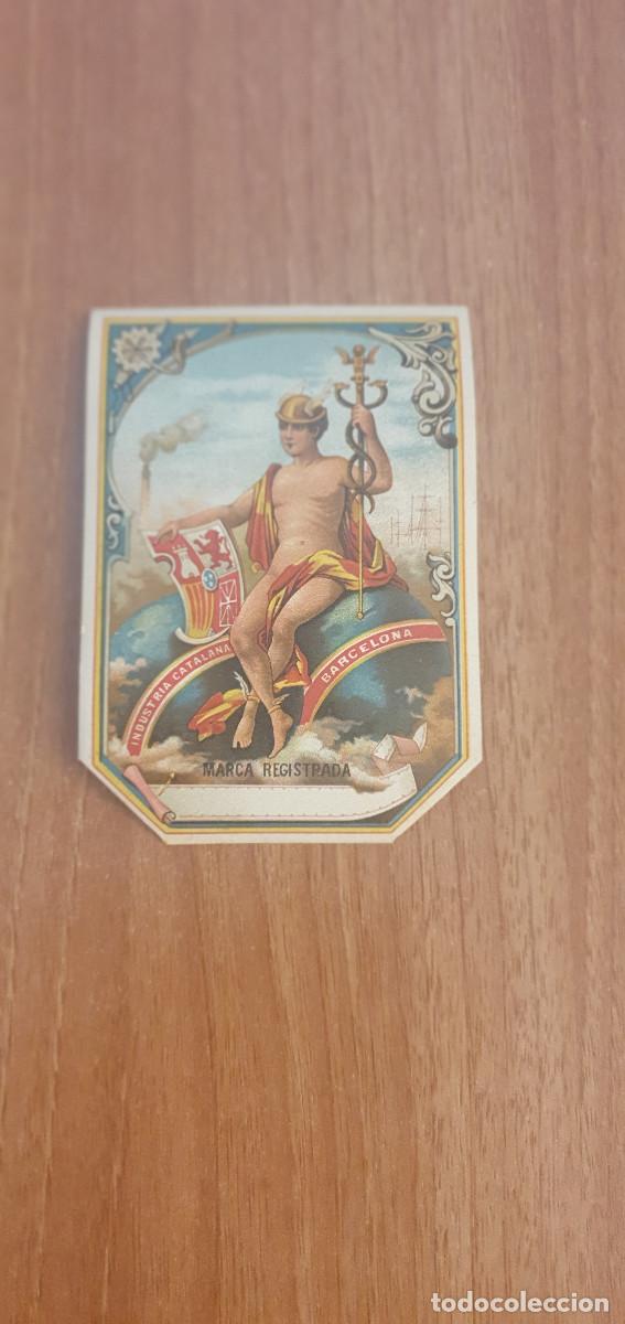 Etiquetas antiguas: ANTIGUA ETIQUETA - INDUSTRIA CATALANA - BARCELONA.