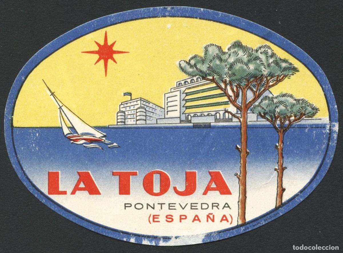 Etiquetas antiguas: ETIQUETAS, HOTEL LA TOJA, PONTEVEDRA