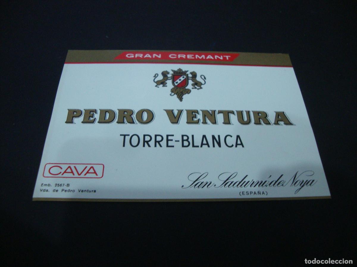 Etichette antiche: ETIQUETA CAVA NUEVA PEDRO VENTURA GRAN CREMANT