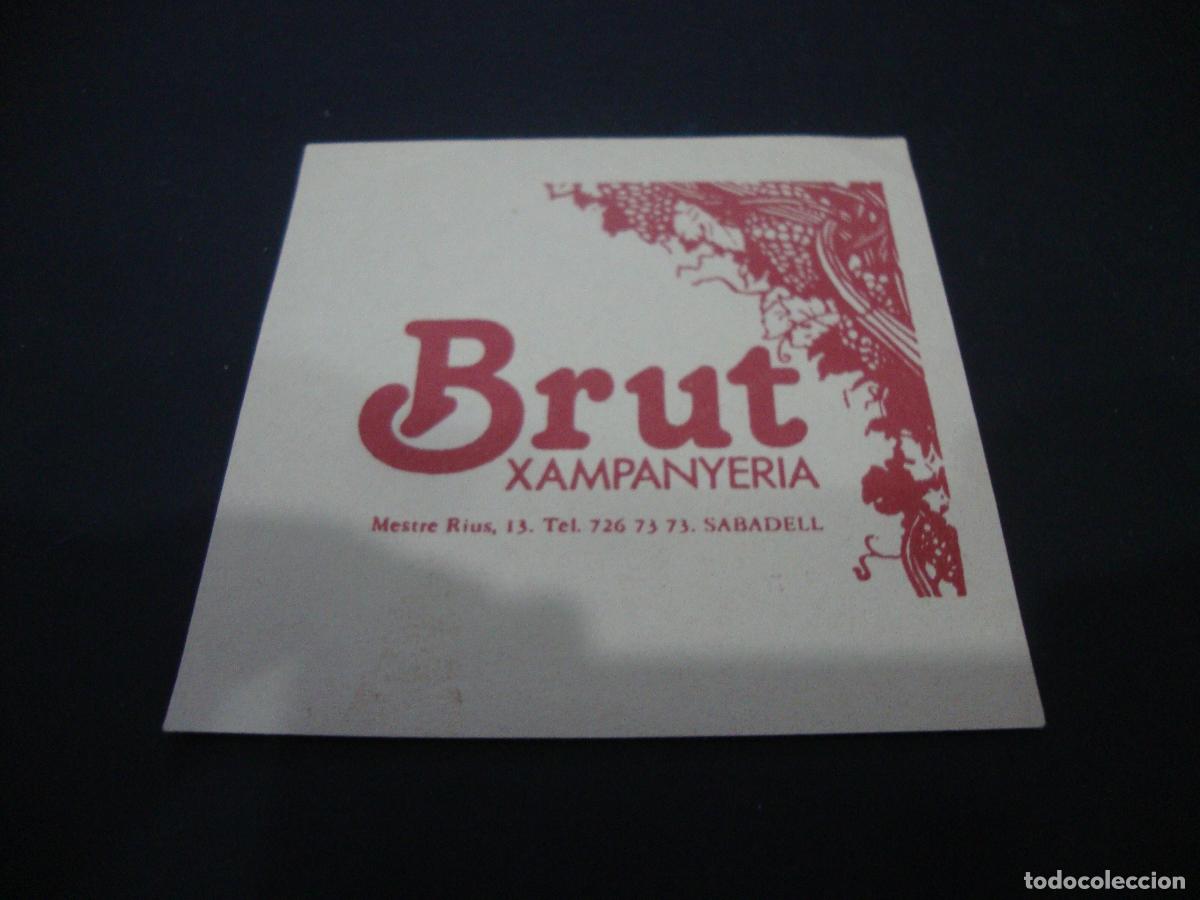 Etichette antiche: ETIQUETA CAVA NUEVA BRUT XAMPANYERIA SABADELL
