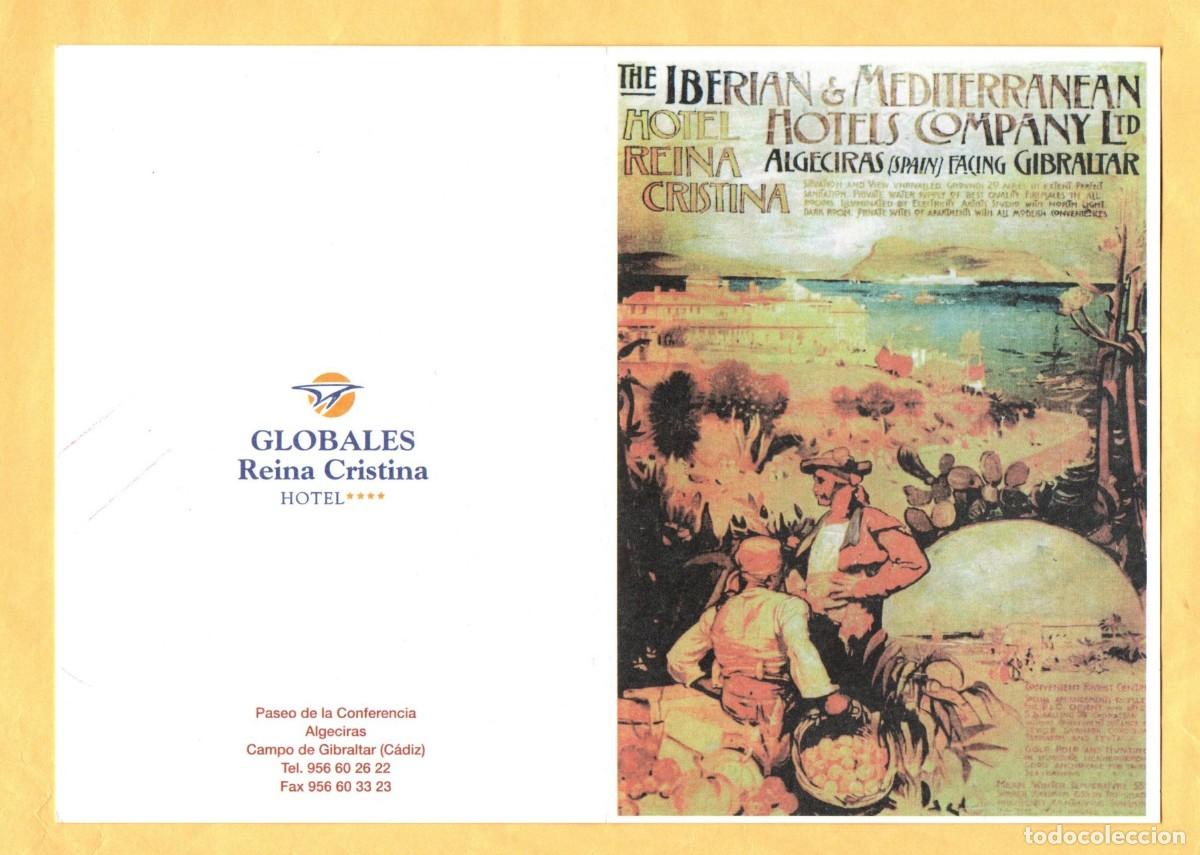 Etiquetas antiguas: ALGECIRAS HOTEL REINA CRISTINA MENU 2014