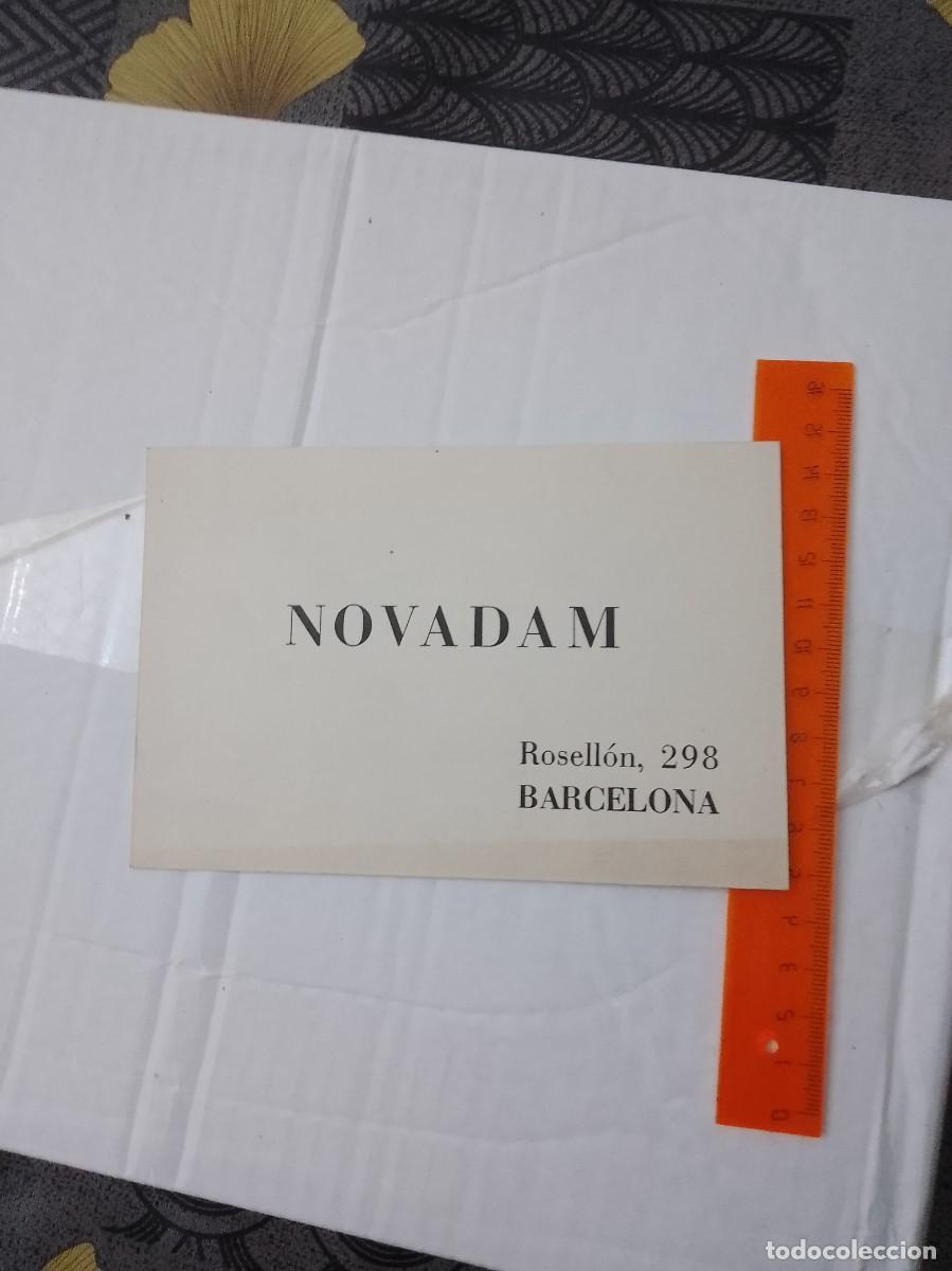 Alte Etiketten: Novadam Barcelona a&ntilde;os 50 aproximado