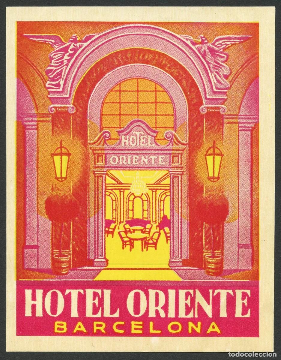 Etiquetas antiguas: ETIQUETAS, HOTEL NACIONAL, BARCELONA