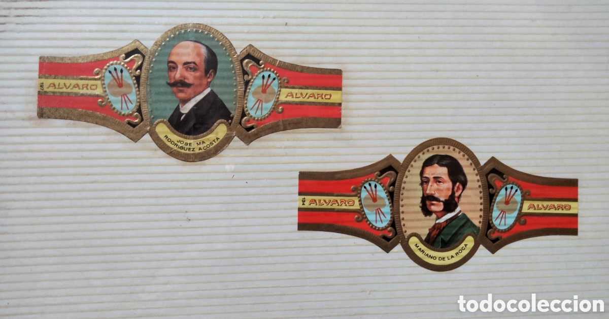 Etiquetas antiguas: Vitola Alvaro personajes - Foto 1