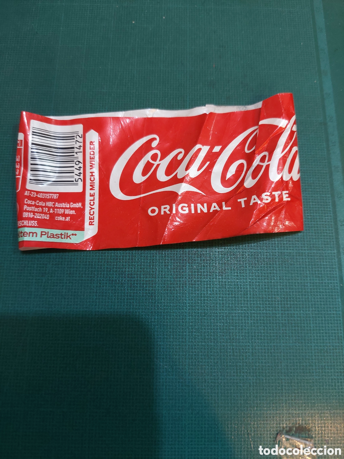 Etichette antiche: Coca-Cola etiqueta original trastero 500 ml