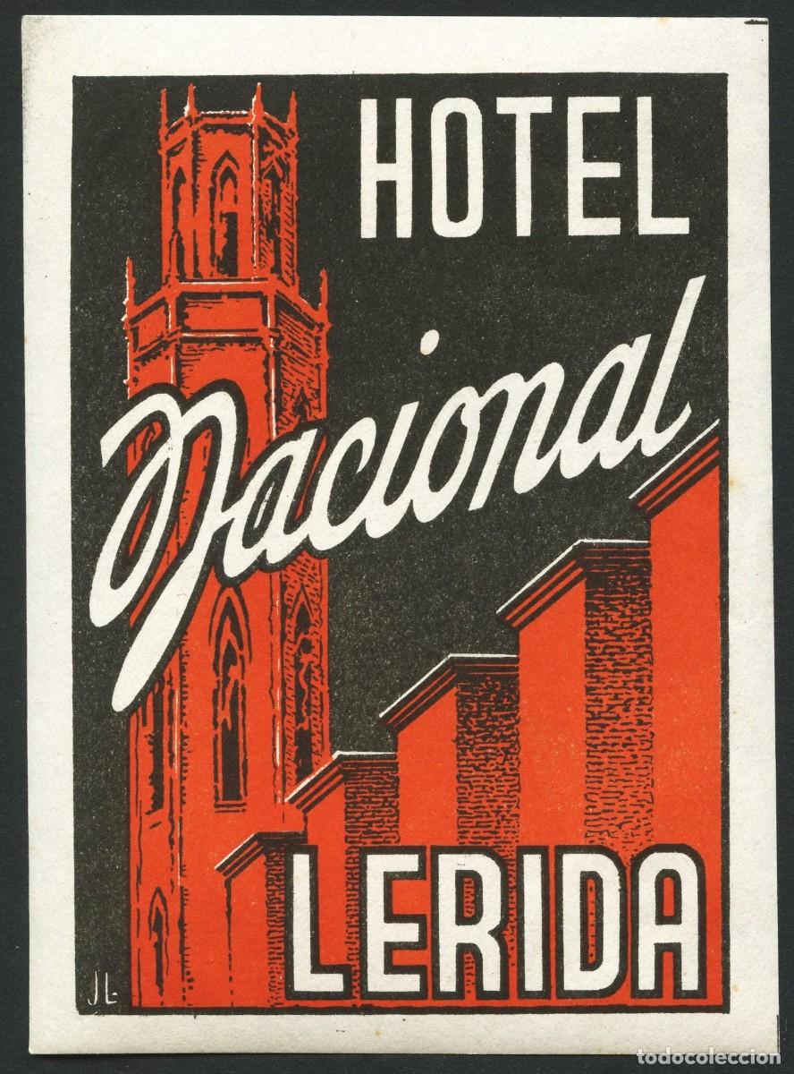 Etiquetas antiguas: ETIQUETAS, HOTEL NACIONAL, L&Eacute;RIDA