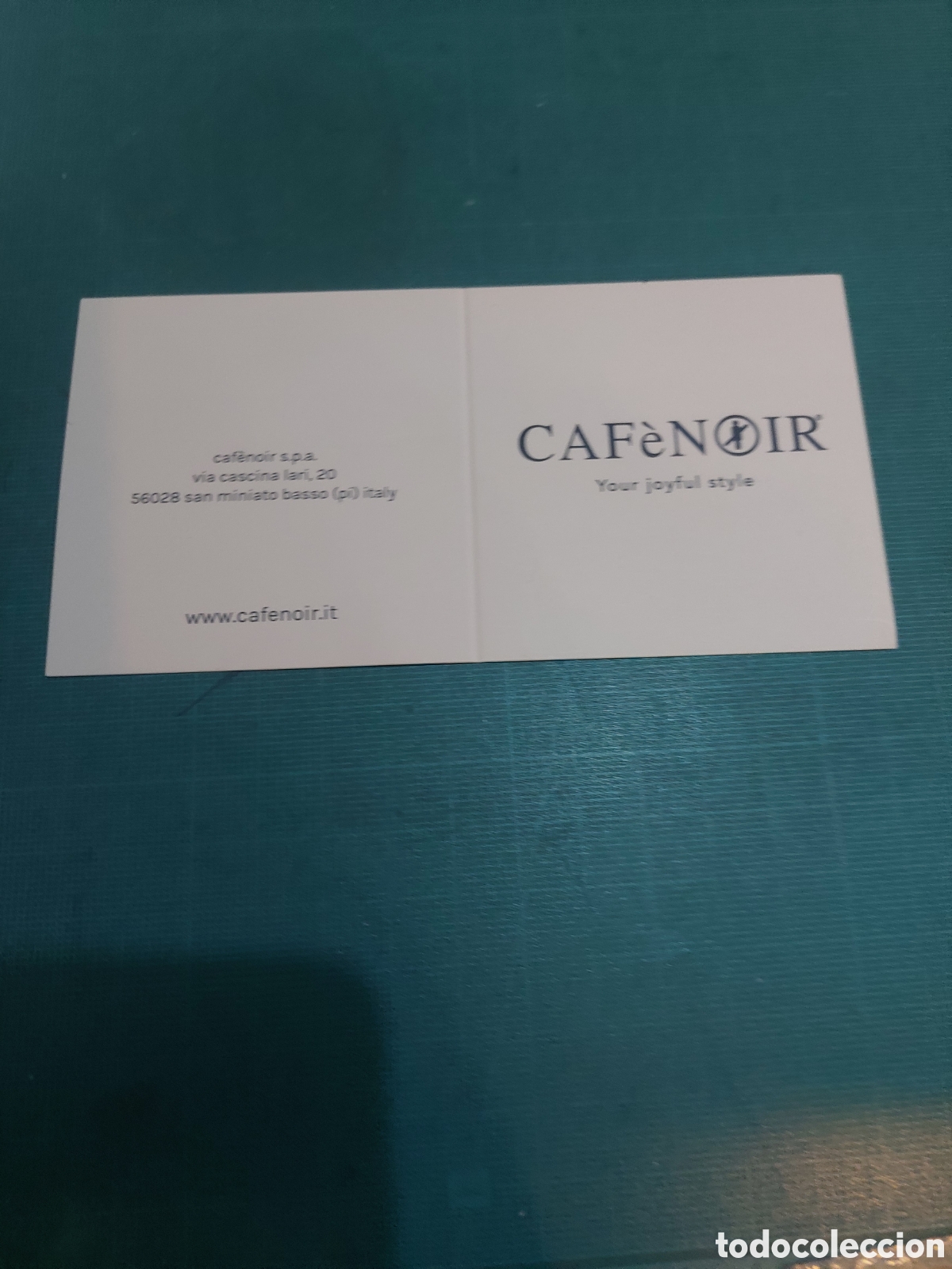 Etichette antiche: Etiqueta cafenoir italia zapatos