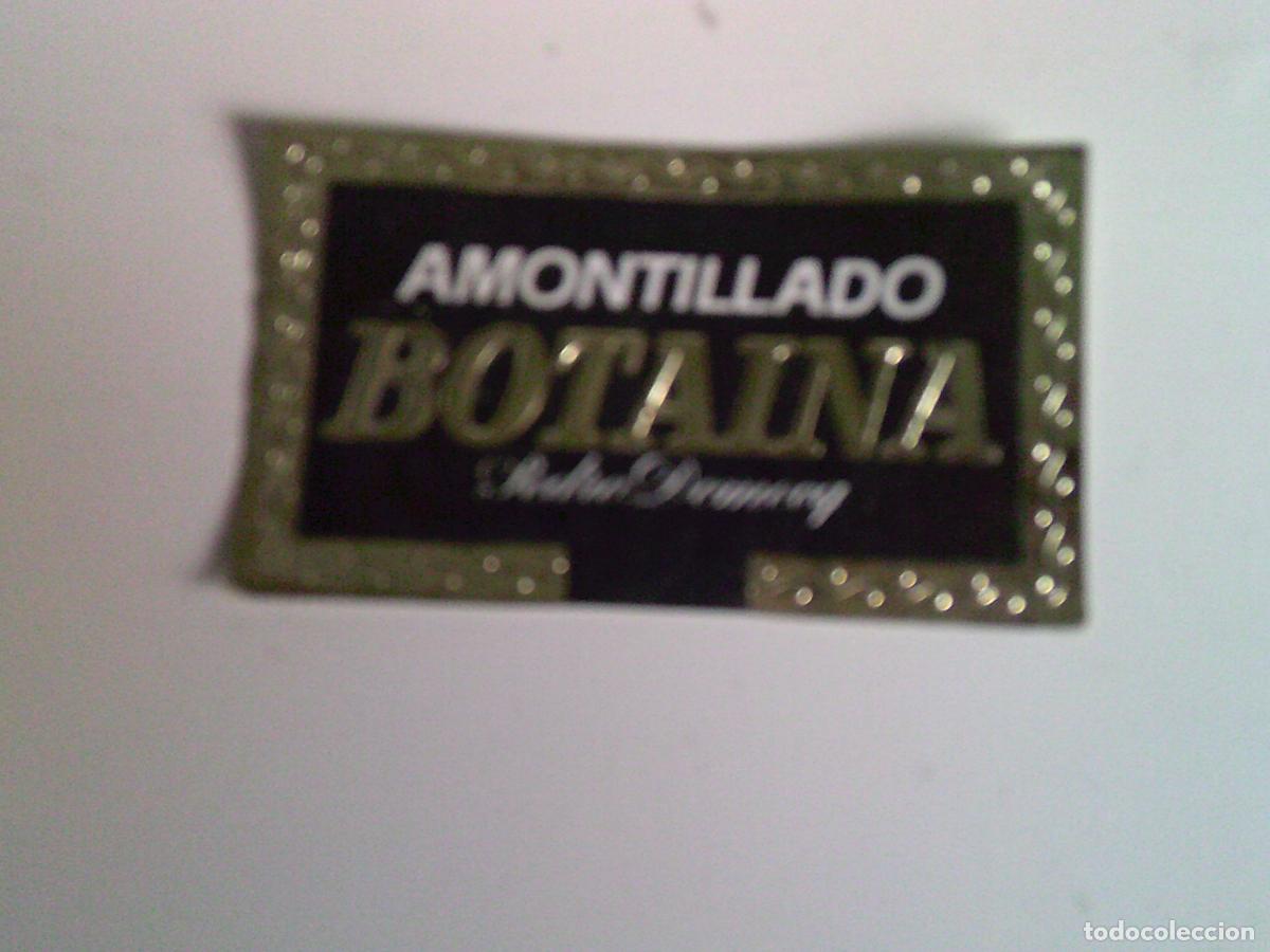 Old Labels: Etiqueta Amontillado Botaina Pedro Domecq