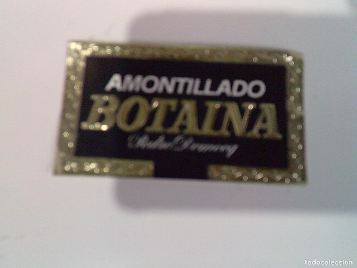 Etichette antiche: Etiqueta Amontillado Botaina Pedro Domecq