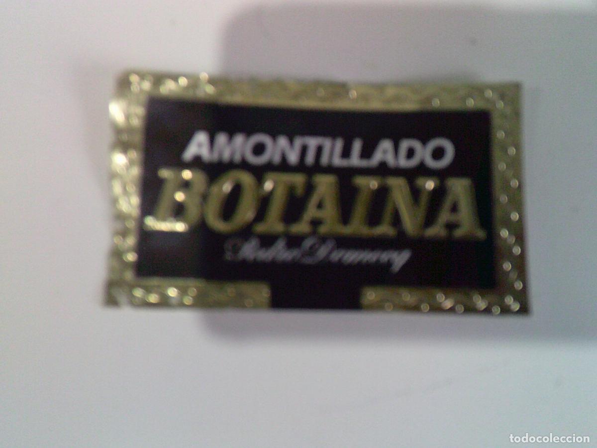 Etichette antiche: Etiqueta Amontillado Botaina Pedro Domecq