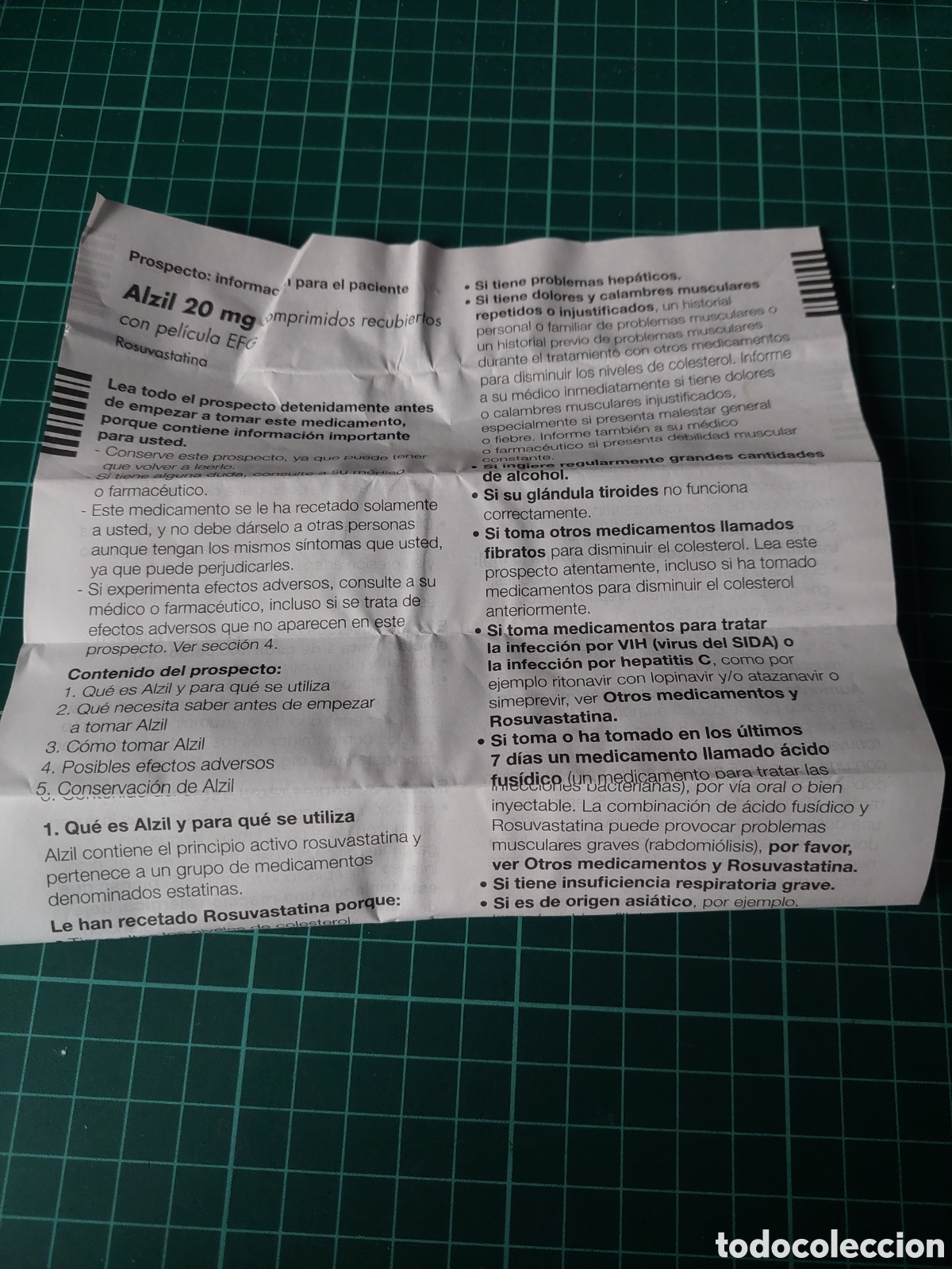 Alte Etiketten: Pr&oacute;speto alzil 20 mg etiqueta est&aacute;ticas