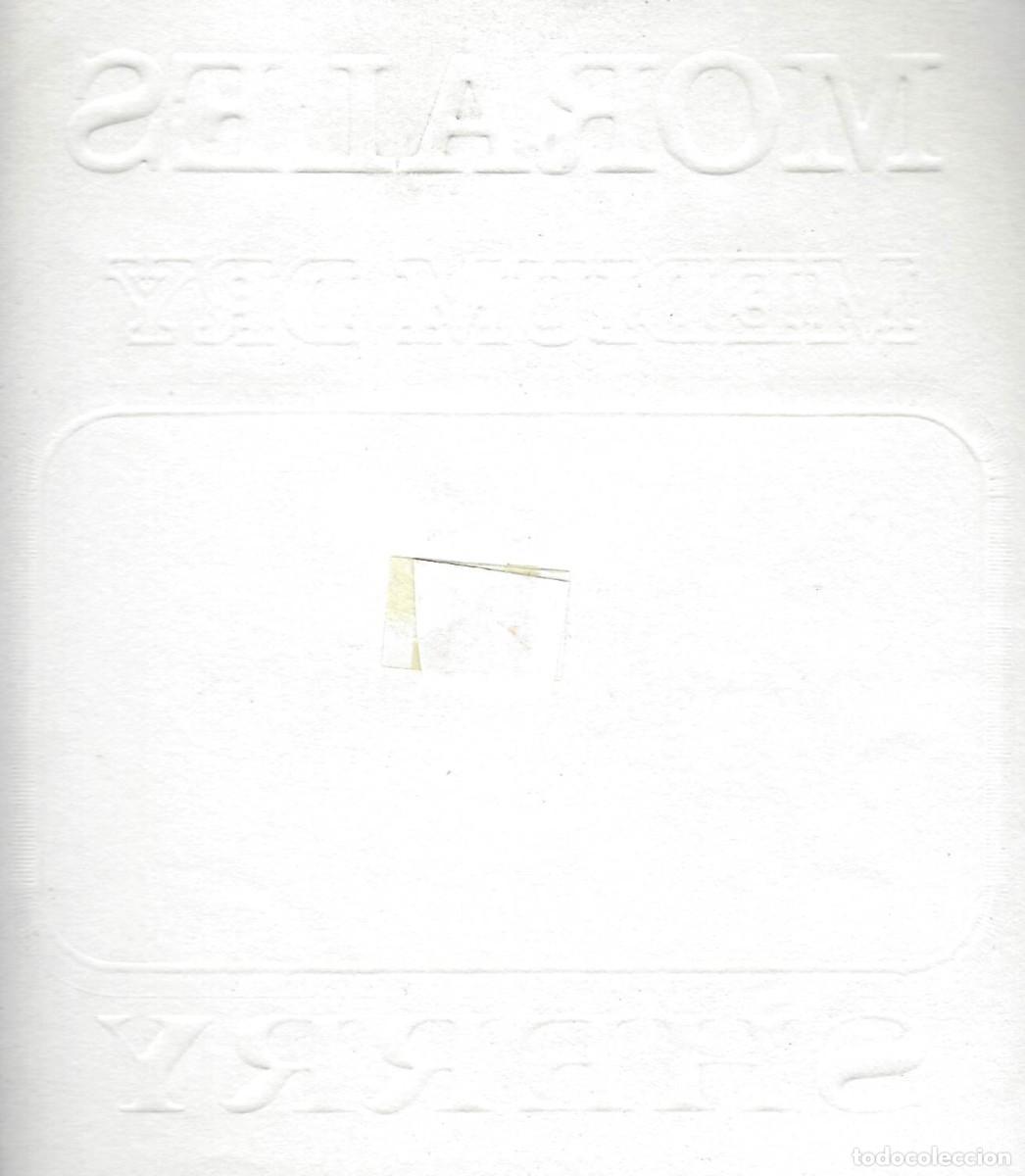 Etiquetas antiguas: E64 BODEGAS MANUEL DE MORALES-MEDIUM DRY MORALES-0.70L-17% - Foto 2