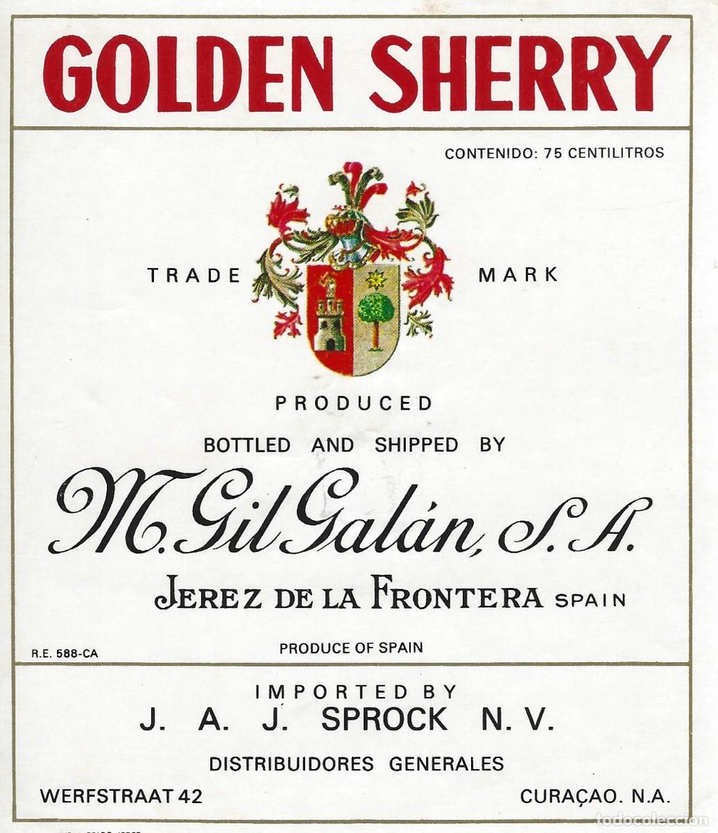 Etiquetas antiguas: E187 BODEGAS M. GIL GALAN-0.75L - Foto 1