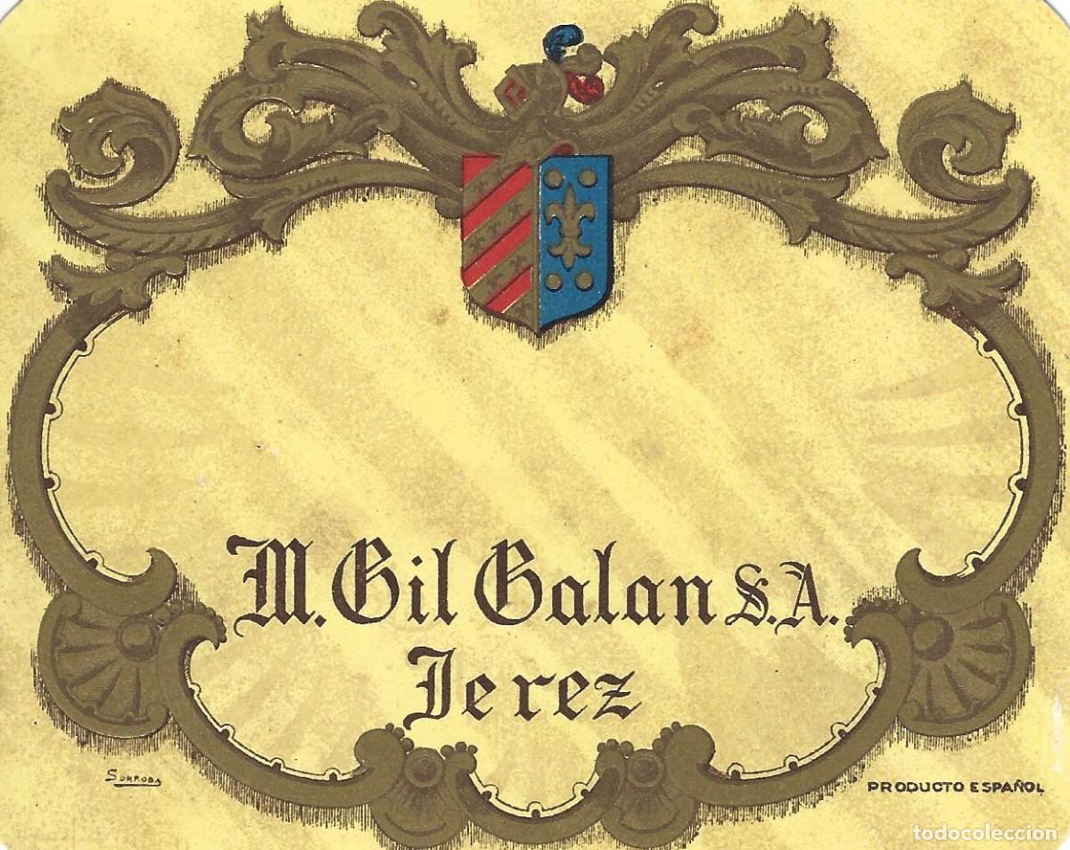 Etiquetas antiguas: E198 BODEGAS M. GIL GALAN - Foto 1