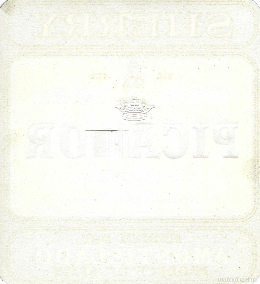 Etiquetas antiguas: E210 BODEGAS A. DEL CAMPO-AMONTILLADO-PICADOR - Foto 2