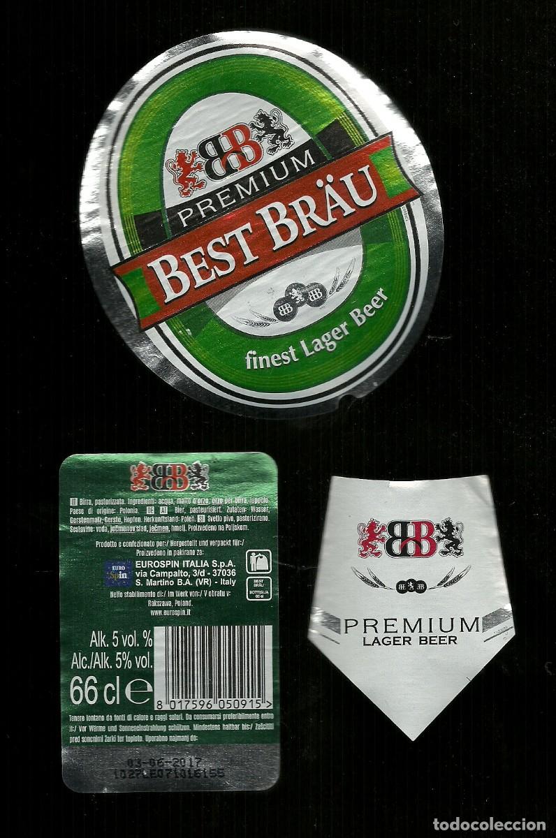 Etiquetas antiguas: Etichetta - Birra Best Brau