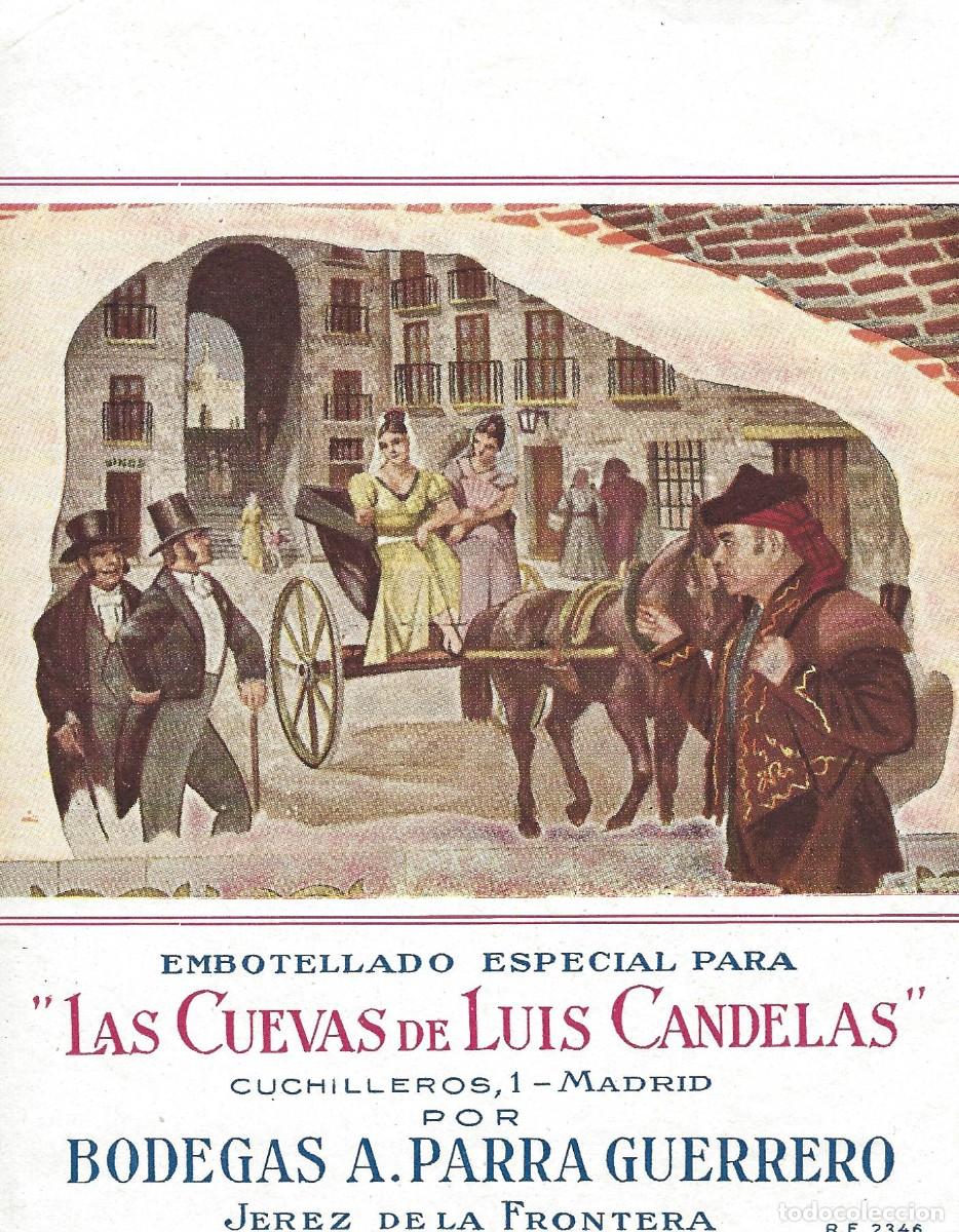 Etiquetas antiguas: E252 BODEGAS A. PARRA GUERRERO - Foto 1