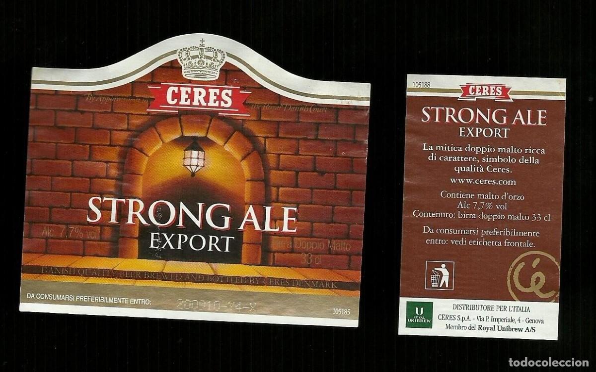 Etiquetas antiguas: Etichetta - Birra Ceres