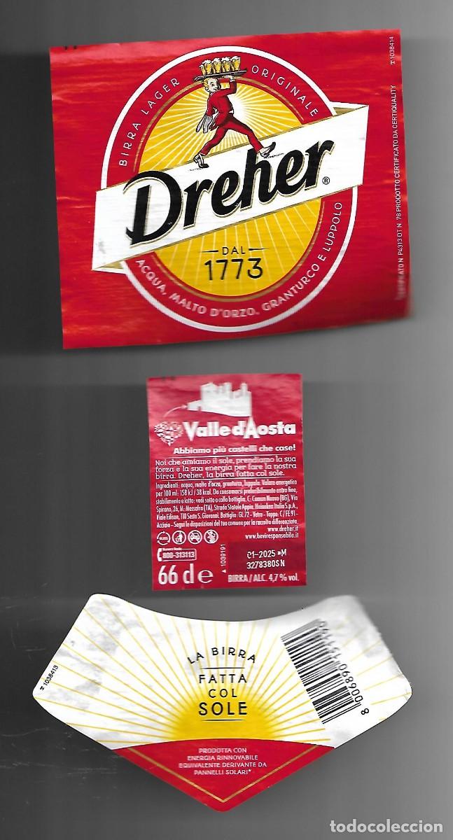 Etiquetas antiguas: Etichetta - Birra Dreher 02 - Foto 1