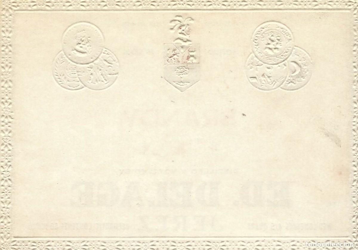 Etiquetas antiguas: E305 BODEGAS ED. DELAGE-BRANDY ED. DELAGE - Foto 2