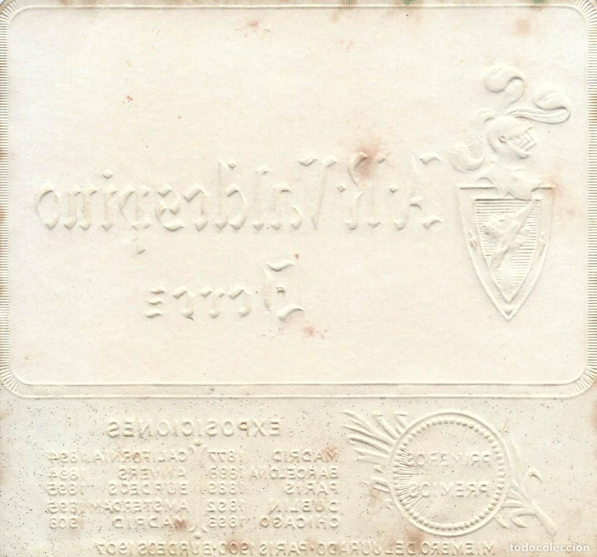 Etiquetas antiguas: E426 BODEGAS A. R. VALDESPINO - Foto 2