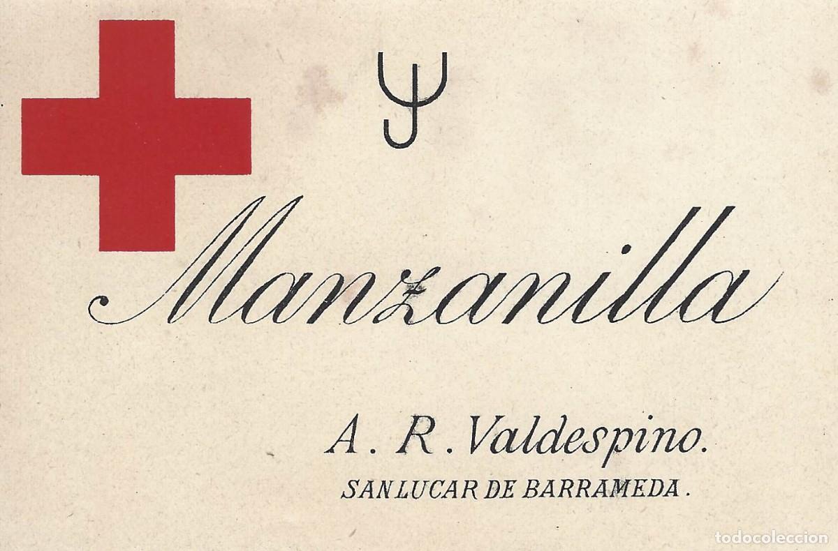 Etiquetas antiguas: E433 BODEGAS A. R. VALDESPINO-MANZANILLA - Foto 1