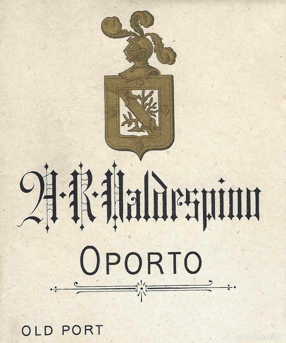 Etiquetas antiguas: E440 BODEGAS A. R. VALDESPINO-OPORTO - Foto 1