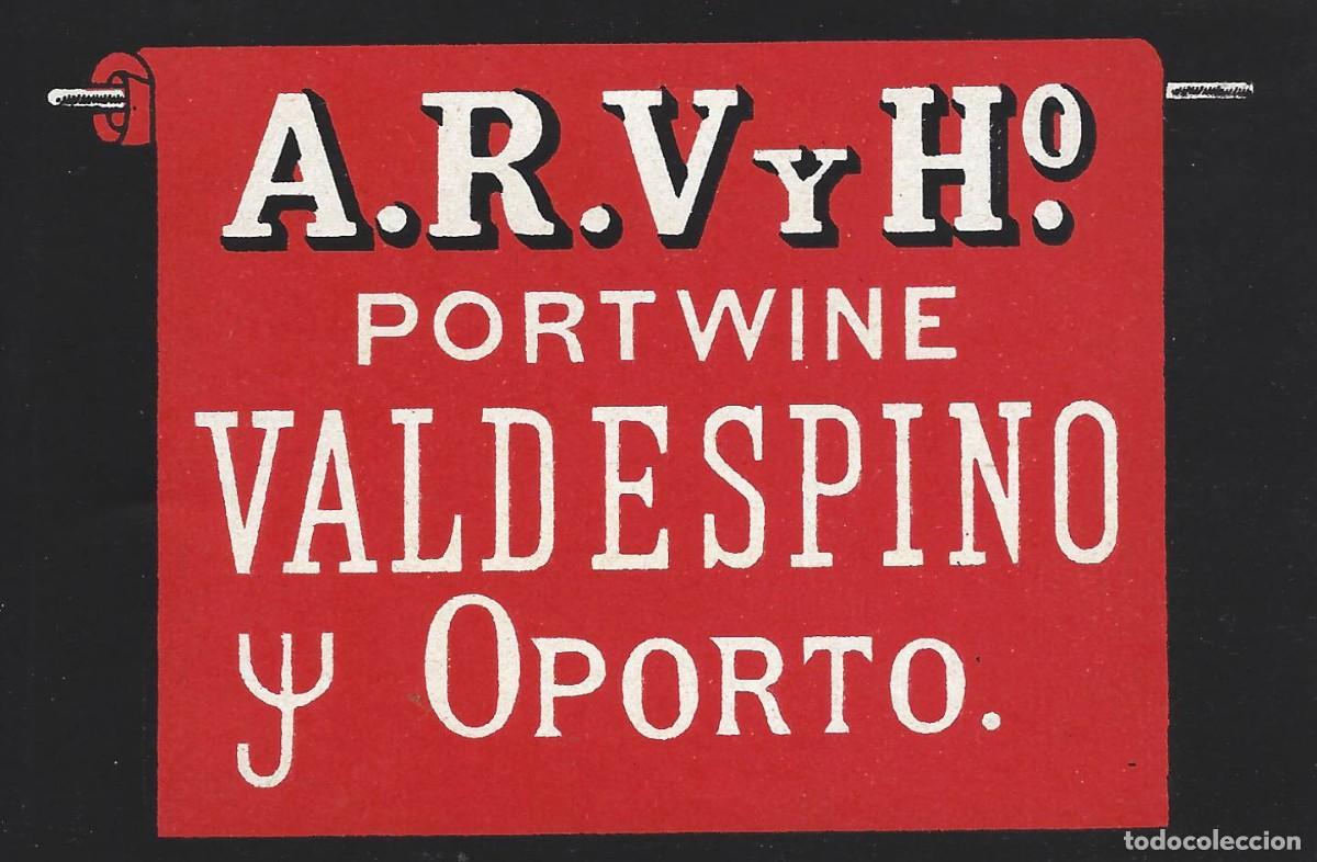 Etiquetas antiguas: E478 BODEGAS A. R. VALDESPINO-OPORTO - Foto 1