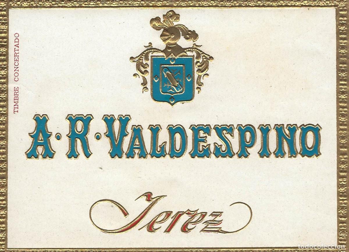 Etiquetas antiguas: E500 BODEGAS A. R. VALDESPINO - Foto 1