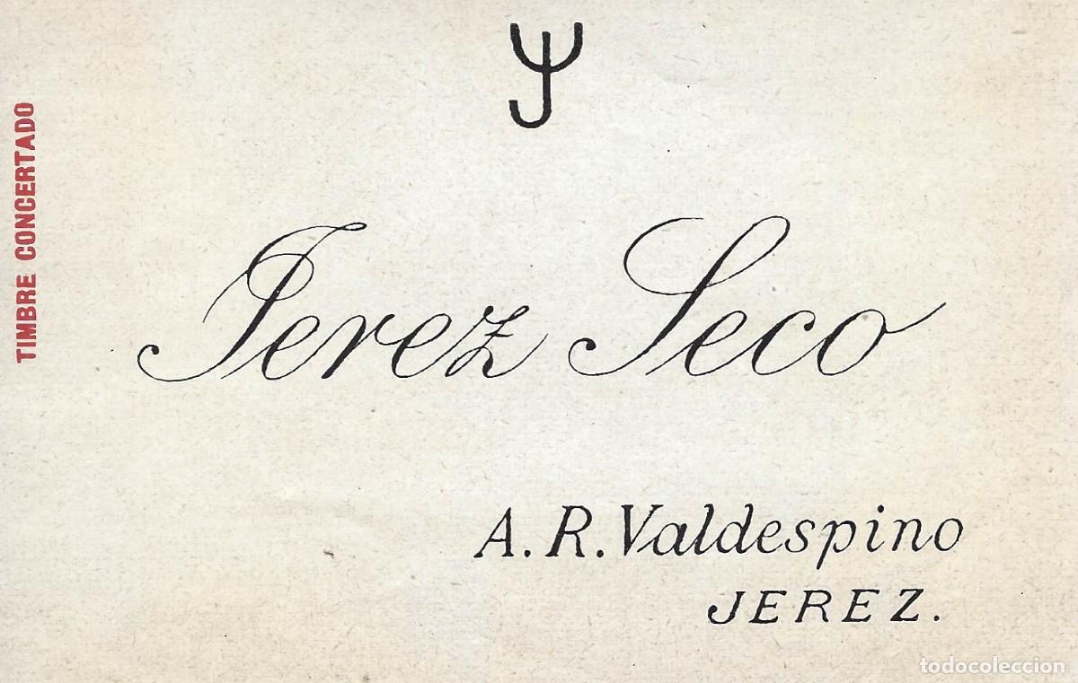 Etiquetas antiguas: E510 BODEGAS A. R. VALDESPINO-JEREZ - Foto 1