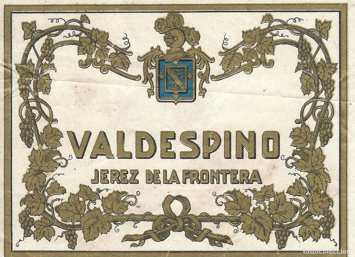 Etiquetas antiguas: E514 BODEGAS A. R. VALDESPINO - Foto 1