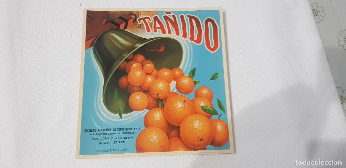 Alte Etiketten: ETIQUETA UTILIZADA EN LA COMERCIALIZACION DE NARANJAS